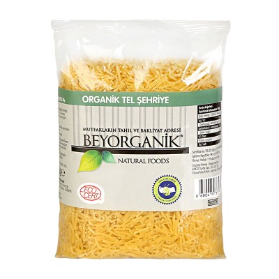 Beyorganik- Organik Tel Şehriye 250 gr