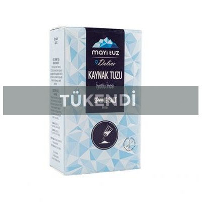 Mayi Tuz - İyotlu İnce Kaynak Tuzu (Öğütülmüş) 600gr