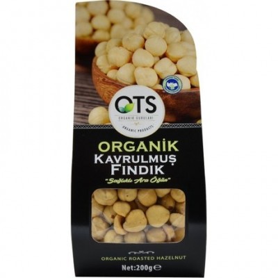 OTS Organik Kavrulmuş Fındık 200gr