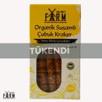 Secret Farm - Organik Susamlı Çubuk Kraker 100gr